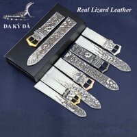 (Trắng-Phom mỏng) Dây đồng hồ nam nữ DA KỲ ĐÀ THẬT kiểu dáng sang trọng, cá tính size 14 15 16 17 18 19 20 21 22mm