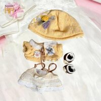 Trang phục áo búp bê và váy cho búp bê nhỏ tự làm búp bê