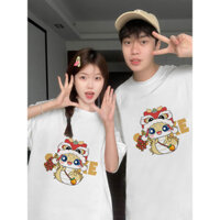 Trang phục cặp đôi mùa hè, áo phông cao cấp, thiết kế mới, thương hiệu thời trang, áo phông cotton nguyên chất cho nam và nữ