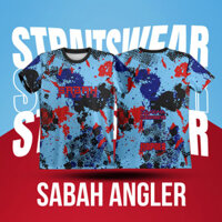 Trang phục câu cá Sabah Angler | Baju Memancing