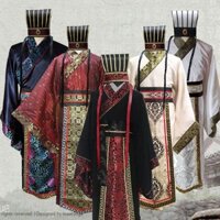 Trang Phục Cổ Nam Hanfu Đường Phù Hợp Với Nhà Tần Xuân Thu Chiến Quốc Ba Quốc Chenzi Quần Áo Chính Thức Bộ Trưởng Triều Đại Trung Quốc Trang Phục Hiệu Suất Cổ Đại