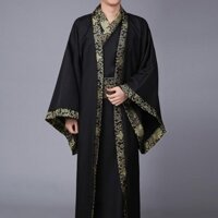 Trang Phục Cổ Nam Hanfu Học Giả Đường Thẳng Phù Hợp Với Nhà Tần Xuân Thu Chiến Quốc Ba Quốc Quần Áo Chính Thức Nhà Hán Bộ Trưởng Cổ nalan.vn20250312