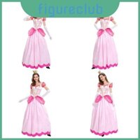 Trang phục công chúa Lycra Mario Peach