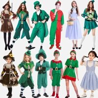 Trang phục cosplay Alice ở xứ sở thần tiên, nhân vật trong truyện cổ tích, trang phục biểu diễn cổ tích Ailen cho trẻ em Halloween