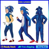 Trang Phục Cosplay Âm Thanh Hoạt Hình Quần Áo Trẻ Em Trò Chơi Âm Thanh Nhím Trang Phục Biểu Diễn Sân Khấu Ăn Mặc Ngày Trẻ Em