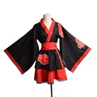 Trang phục cosplay anime kimono Naruto Shippuden, tổ chức Hyuga Akatsuki, trang phục cosplay Naruto Uzumaki