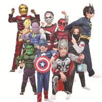 Trang phục cosplay Halloween cho trẻ em Avengers Iron Spider Man Captain America Iron Man SPHV