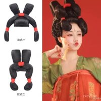 Trang phục cosplay One Piece Dropshipping, tượng gốm thời nhà Đường, búi tóc, tóc giả, tiệc hội nghị mùa xuân, tiệc đêm cung điện Tang, phong cách tương tự cho studio biểu diễn