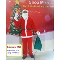 Trang phục đóng ông già Noel - Mã số MS2(Chỉ giao tại Hà Nội)