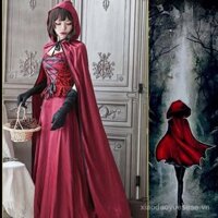 Trang phục Halloween Cô bé quàng khăn đỏ phù thủy ma Cô Dâu Ma thuật Bạch Tuyết trang phục áo choàng cosplay trang phục