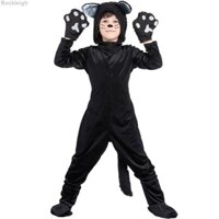 Trang Phục Halloween Trang Phục Hóa Trang Trẻ Em cosplay Trang Phục Trình Diễn Halloween Hóa Trang Động Vật Mèo Đen Trình Diễn Trang Phục Bé Trai Mèo Trang Phục cosplay Quần Áo Trẻ Em Trang Phục Sân Khấu