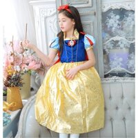 Trang phục hóa trang công chúa Bạch Tuyết kèm băng đô