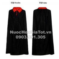 Trang phục hóa trang Halloween ma cà rồng dracula áo choàng răng nanh móng vuốt