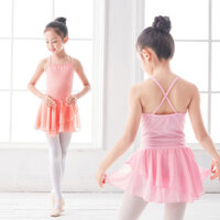 Trang phục khiêu vũ trẻ em Váy múa ba lê Suspender Trang phục thực hành Trang phục biểu diễn
