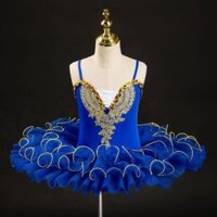 Trang phục múa ba lê trẻ em cho bé gái Váy Tutu khiêu vũ thiên nga nhỏ trở lại trường 1098