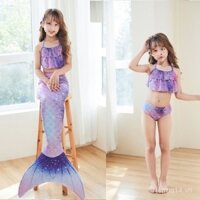 Trang phục nàng tiên cá, bộ đồ bơi đuôi cá cho trẻ em, váy công chúa cho bé gái, bộ đồ bơi cho bé gái trong suối nước nóng