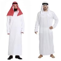 Trang phục người lớn Á Rập hoàng tử trang phục nam trung đông ali baba sheik cosplay halloween purim (C03)