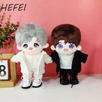 Trang phục quần áo búp bê HEFEI, Bộ đồ trang trọng Mặc quần áo búp bê Cotton 20cm, Không có thuộc tính Dây đai quần áo búp bê thay thế dễ thương Bộ trang phục búp bê Quà tặng trẻ em