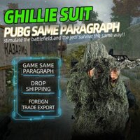 Trang Phục Quân Đội Màu Xanh Lá Cây Cho Đi Săn Secretive Woodland Ghillie 2022