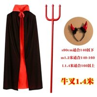 Trang phục quỷ Halloween cho trẻ em, áo choàng, trang phục cosplay, trang phục biểu diễn nam hoàng đế quỷ, trang phục biểu diễn cướp biển Zorro