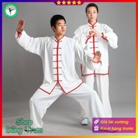 Trang phục tập dưỡng sinh vải lụa mềm mại thoáng mát