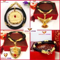 Trang sức cao cấp dây chuyền nam mạ vàng non  phong thủy - sang trọng quý phái