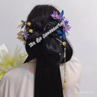 Trang sức nhớ hình bướm nhỏ, kẹp tóc mùa xuân, phụ kiện trang phục cổ xưa Hanfu, phụ kiện tóc, kẹp tóc cổ tích, bước lắc