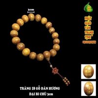 Tràng tay 18 hạt gỗ Đàn Hương 30 ly