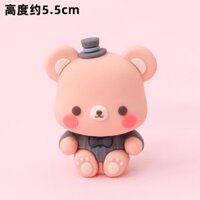 Trang trí bánh - chú rể gấu