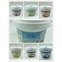 Trang trí bánh hoạt hình, trang trí kem sô cô la mềm, kem sô cô la, kem donut