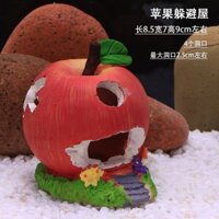 Trang trí bể cá ẩn lỗ táo giấu hộp gia đình phim hoạt hình đồ trang trí cá và tôm hang ẩn nhà vẹt b