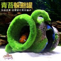 Trang Trí Bể Cá Cá Rồng Sấm Ba Hồ Tránh Cichlid Bể Mini Bộ Thoát Khỏi Nhà Tôm Tổ Chạm Khắc Bể Cá Nh