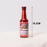 Trang trí chai bia Budweiser