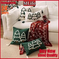 Trang Trí Giáng Sinh Gối 45x45 30x50 Cây Giáng Sinh Thêu Ném Gối Sofa Gối Trang Trí Lễ Hội