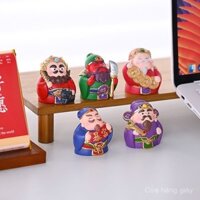 Trang trí nhà thần tài năm chiều, đồ trang trí nhỏ, trang trí bàn văn phòng, tủ trưng bày ở lối vào phòng, quà tặng tài sản
