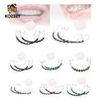 Trang trí răng tạm thời Bác sĩ chỉnh nha Giải thích đạo cụ Đồ dùng thực hành Dây buộc dây buộc chỉnh nha với dây kim loại cho học sinh