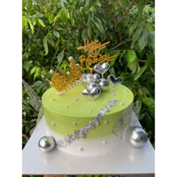 Trang trí sinh nhật, bánh giả trưng bày vương miện, bánh vương miện chụp ảnh