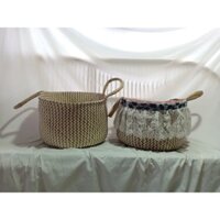 [TRANG TRÍ STUDIO] Giỏ Đựng Đồ Đa Năng Hoặc Làm Giỏ Trồng Cây Trang Trí Nhà, Cửa Hàng - Handmade Phong cách Boho