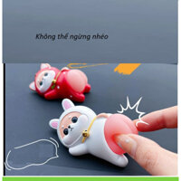 Trang trí taplo Ô tô hình thú dễ thương với cặp mông mông hàng loại 1 chính hãng