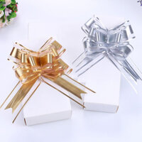 Trang trí xe cưới hoa bướm kéo, bao bì quà tặng mờ, băng hoa tuyết lớn kéo tay, trang trí xe cô dâu DWVR