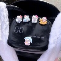 Trang trí xe điện Hello Kitty, tượng nhỏ, nhãn dán màn hình xe Yadea Aima Tailg Ninebot