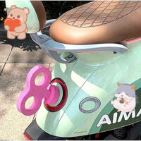 Trang trí xe máy Đồng hồ nhỏ Trang trí xe điện Đồng hồ nhỏ Dễ thương Độc đáo 10 màu Chìa khóa nhỏ