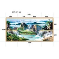 Tranh 3D - tranh phong cảnh - tranh 3D