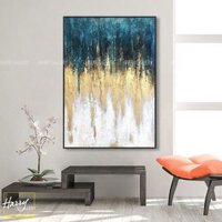 Tranh Abstract Biển Và Bãi Cát S0184