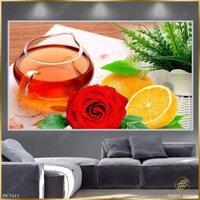 Tranh Ấm Chè Mật Ong DC7611