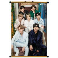 Tranh ảnh treo tường BTS KPOP có khung nẹp - A4 21CM X 30CM  mẫu ngẫu nhiên