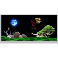 Tranh bể cá kt 120x60cm