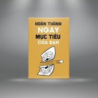 Tranh canvas tạo động lực”Hoàn thành ngay mục tiêu của bạn” | Tranh ý nghĩa W3500