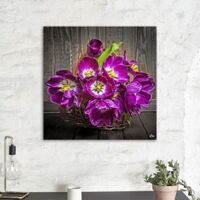 Tranh Canvas The Flower 9 Alila (80x80cm)