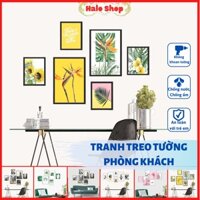 Tranh Canvas treo tường HALO - Bộ 6 khung tranh treo tường decor